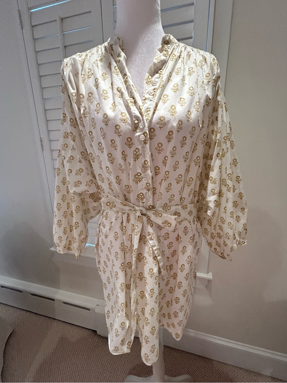 Doen dress, 100% cotton.